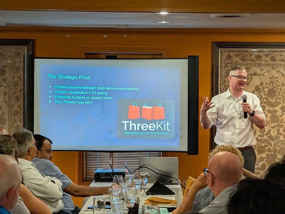 Ben Talking at the TIE Ottawa