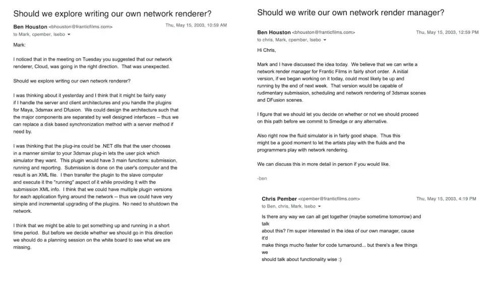 Should We Write Our Own Renderer?