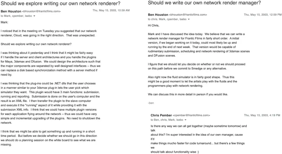 Should We Write Our Own Renderer?