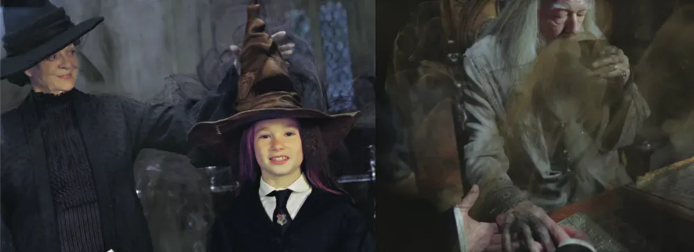 Harry Potter fluid simulation